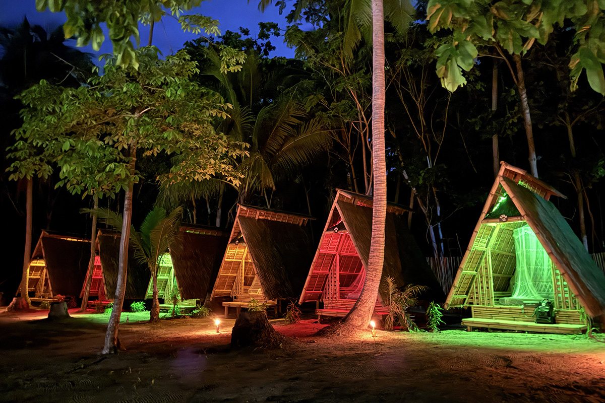 One of our campsites in Linapacan, Palawan, during an expedition tour