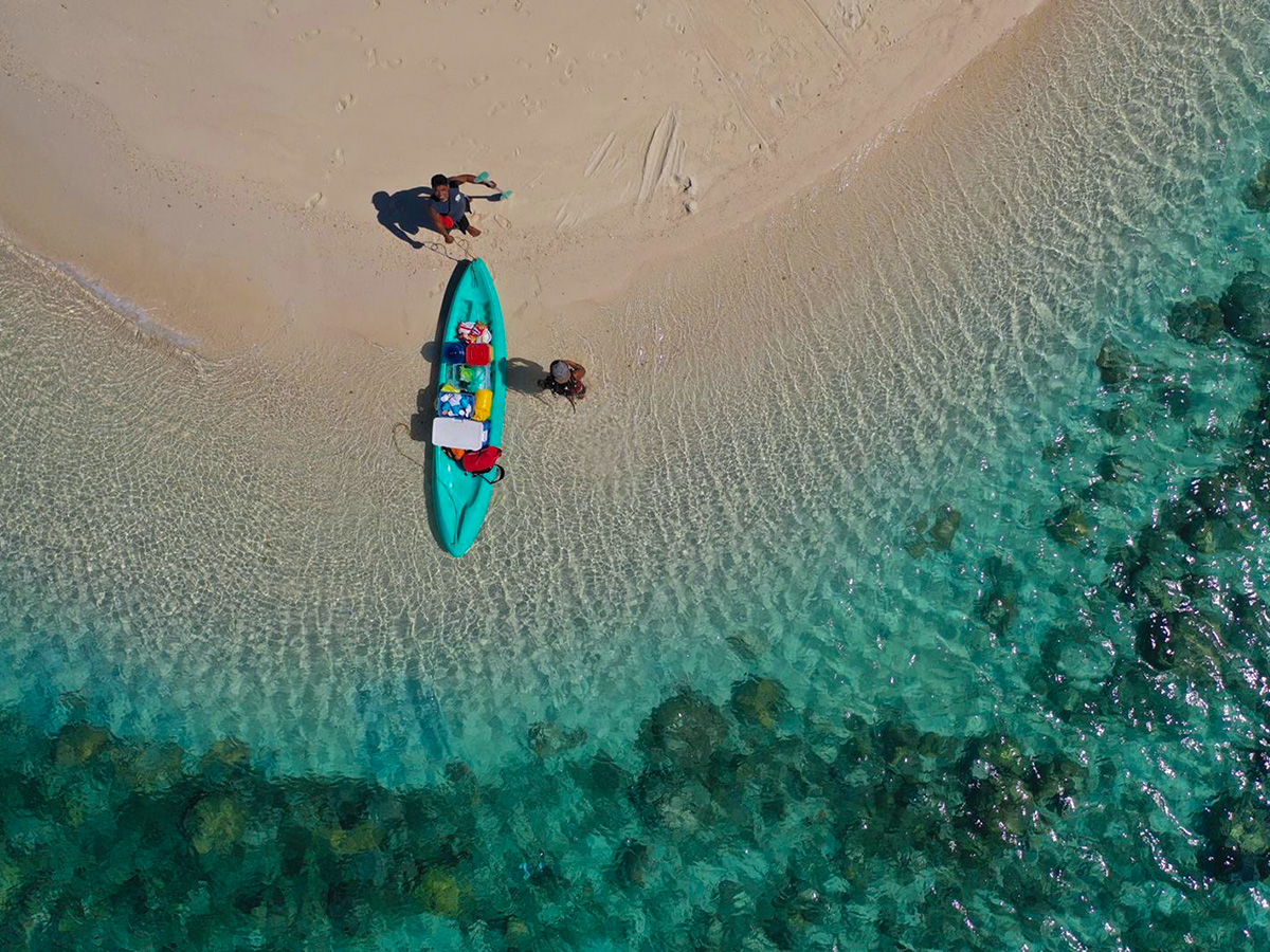 Kayaking while on a Boat Expedition in Palawan - Tropical Paradise Tours